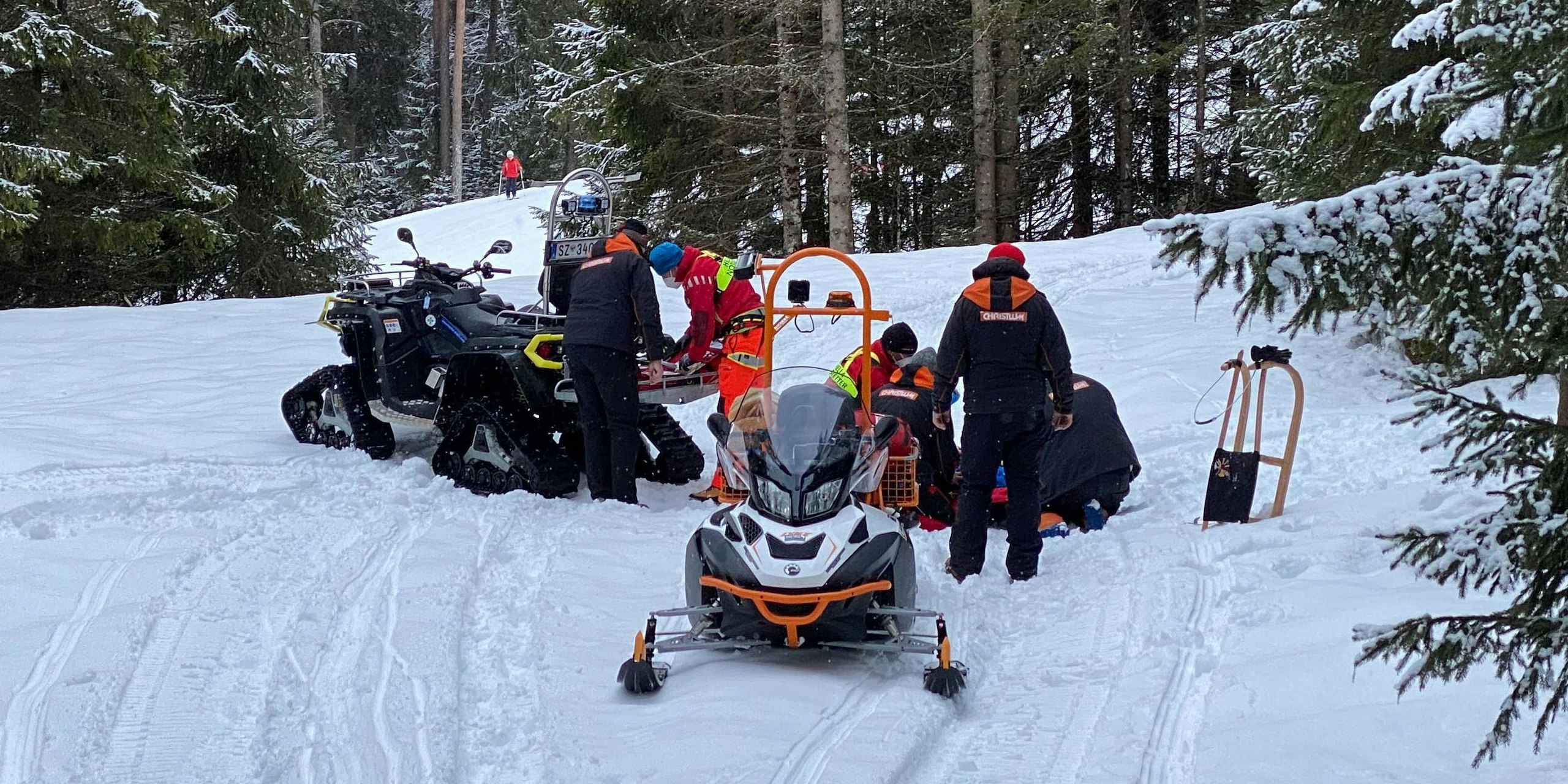 Rodelunfall Achenkirch