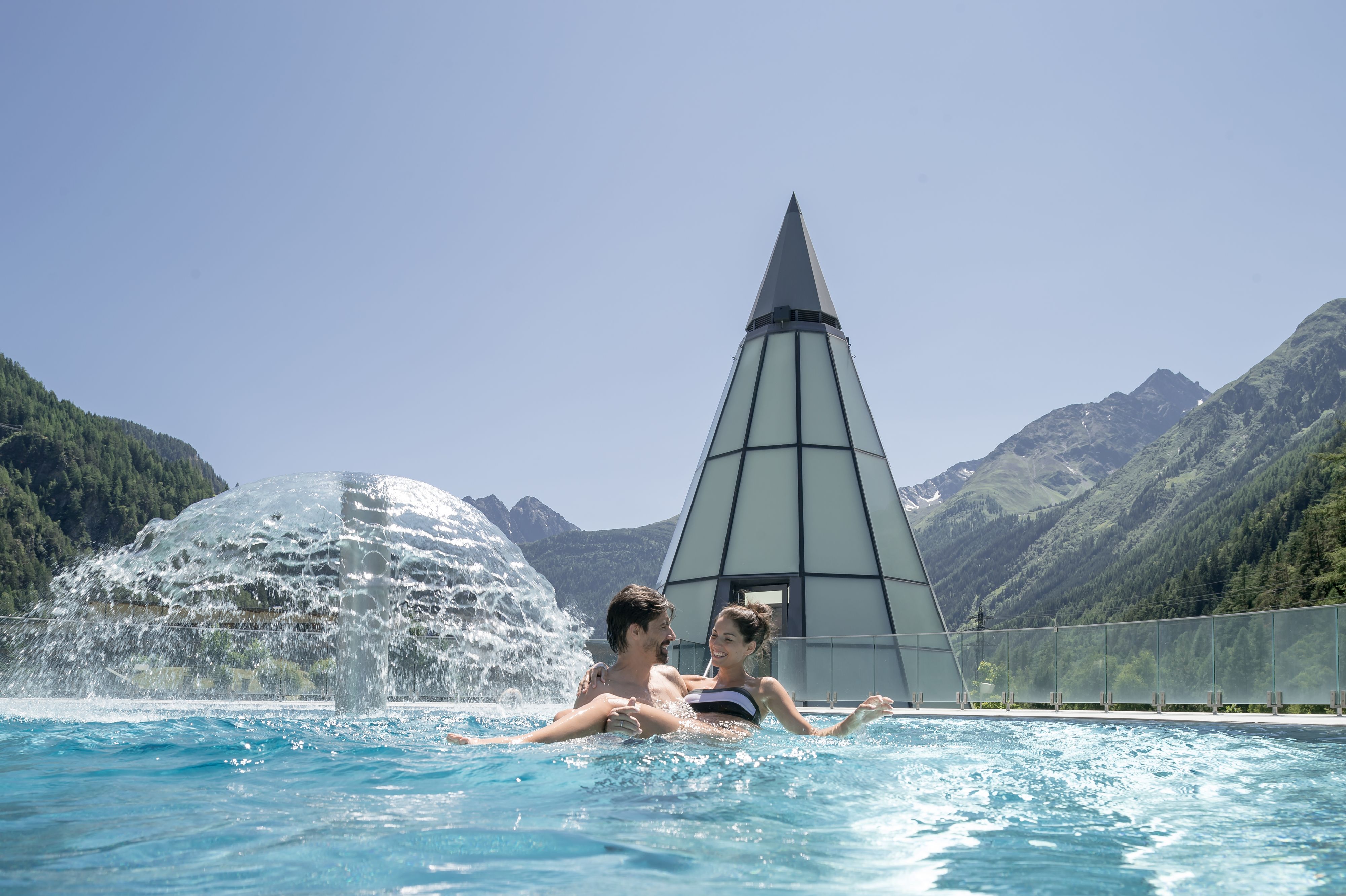 Download von www.picturedesk.com am 09.02.2021 (16:09).  BILD zu OTS - Die modernste Therme der Alpen im Herzen des Ötztals öffnet am 26. Juni wieder. *** Die Nutzung des Bildes für redaktionelle Zwecke ist kostenlos. Weitergehende Nutzung bedarf der Zustimmung des Aussenders. *** - 20200618_PD2547 - Rechteinfo: OTS-Bild (OTS) Redaktionelle Nutzung im thematischen Zusammenhang mit der Aussendung kostenfrei gestattet.