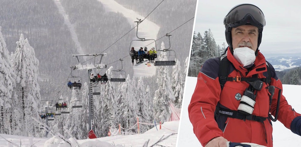 Reinhold Petz, Chef der Bergrettungs-Gruppe Aigen-Schlägl will nicht mehr nachgeben. Er will für sein Team bessere Rahmenbedingungen von den Hochficht-Bergbahnen.