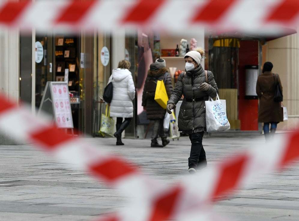 Nach sechswöchigem Corona-Lockdown haben Händler und körpernahe Dienstleister am 8. Februar 2021 wieder aufgesperrt.