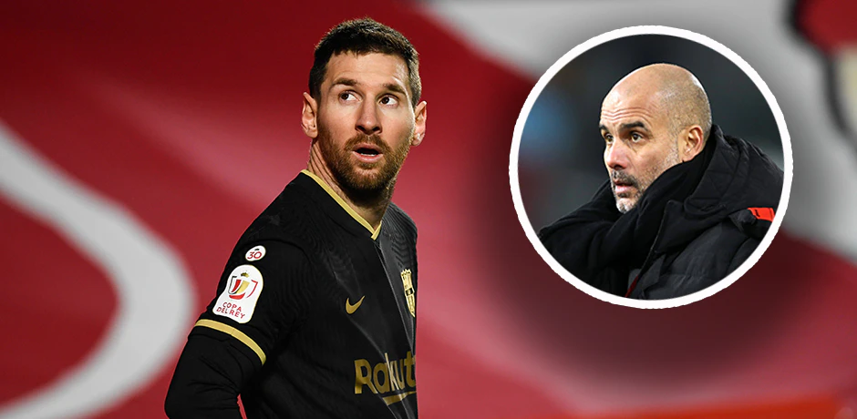 Pep Guardiola hat einen Messi-Plan. 