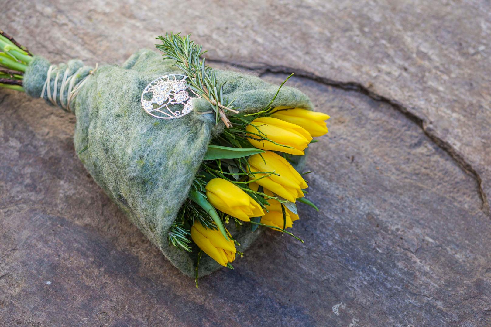 Floristen freuen sich besonders auf den Valentinstag.