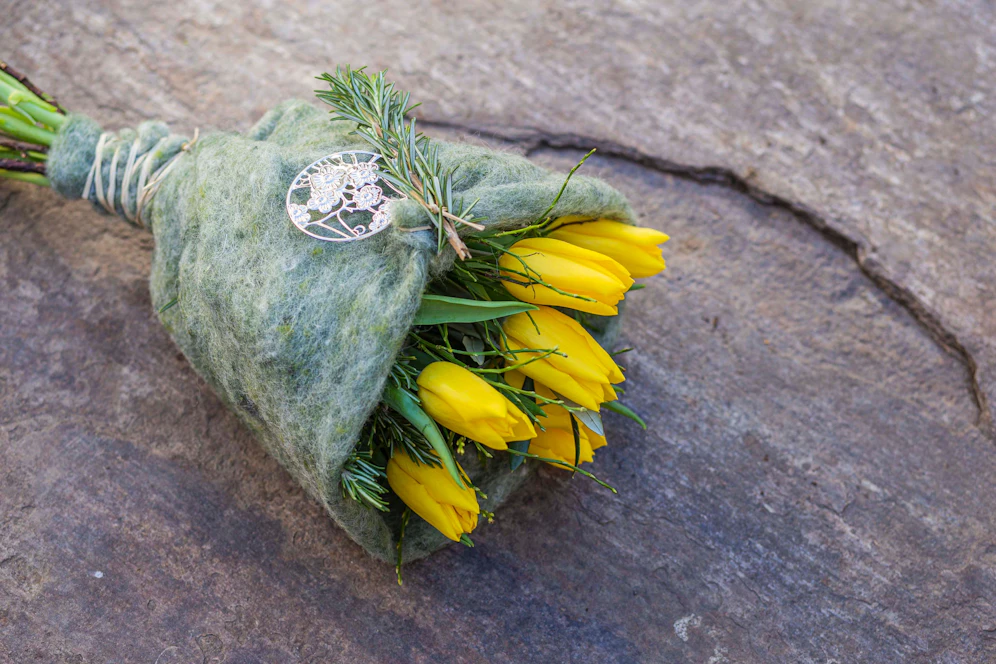 Floristen freuen sich besonders auf den Valentinstag.