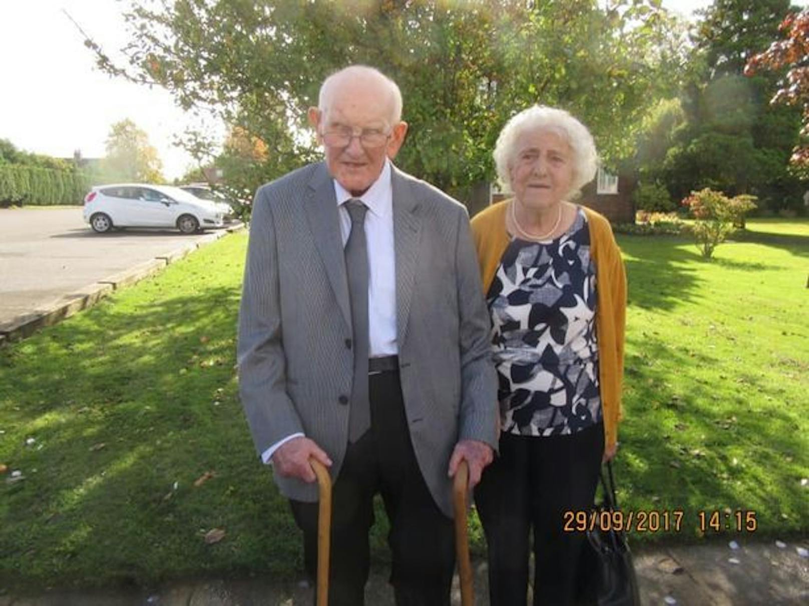 Margaret und Derek Firth waren 70 Jahre lang verheiratet.