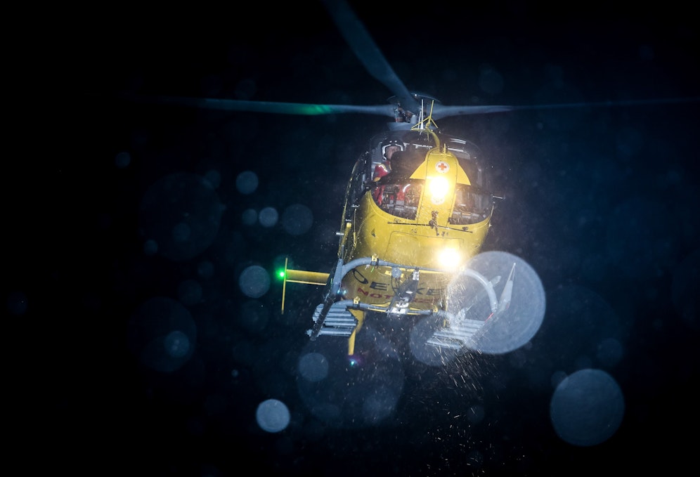 Die Rettungsaktion wurde um 2.30 Uhr abgebrochen. Symbolbild.