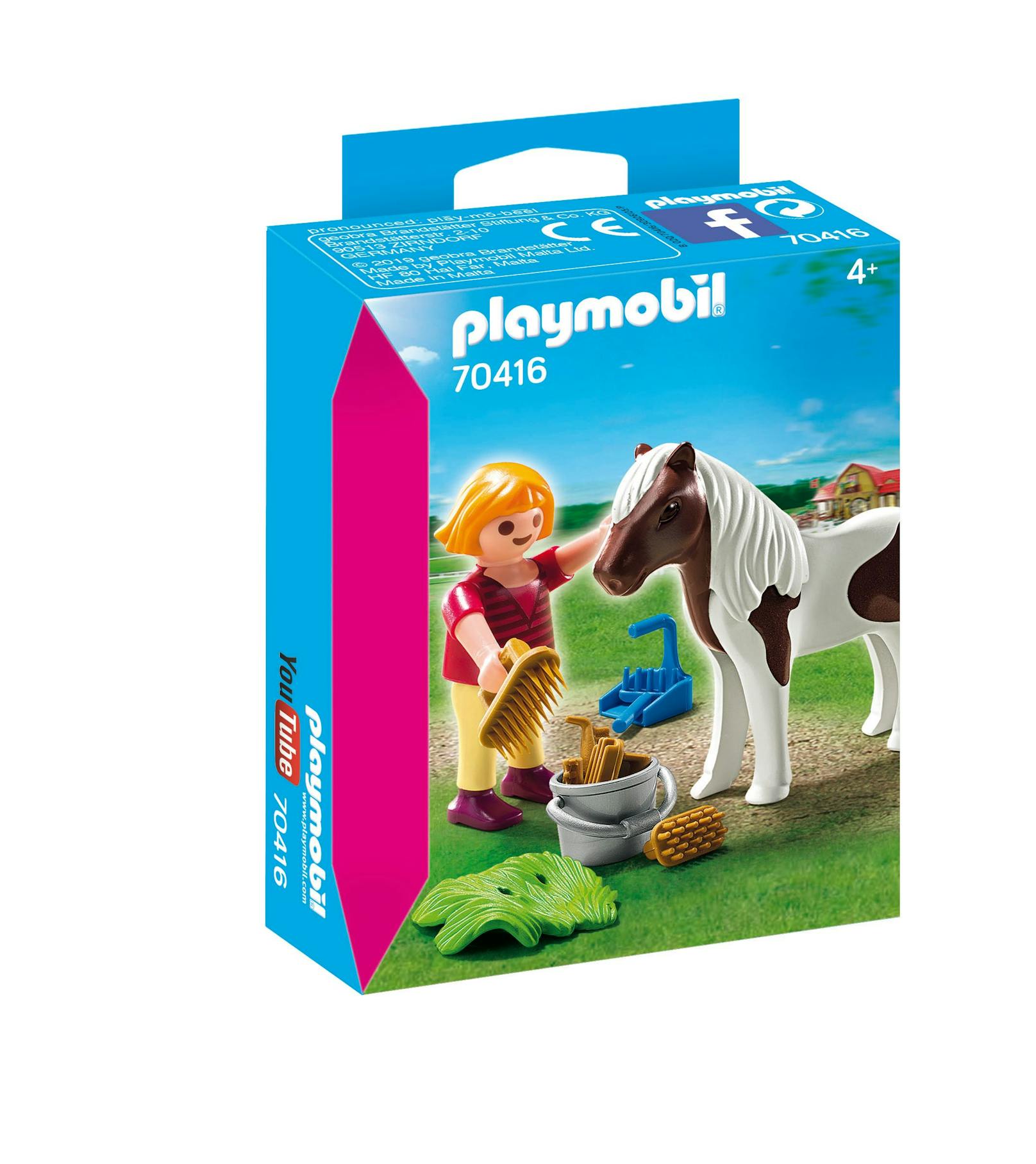 Playmobil Mädchen mit Pony