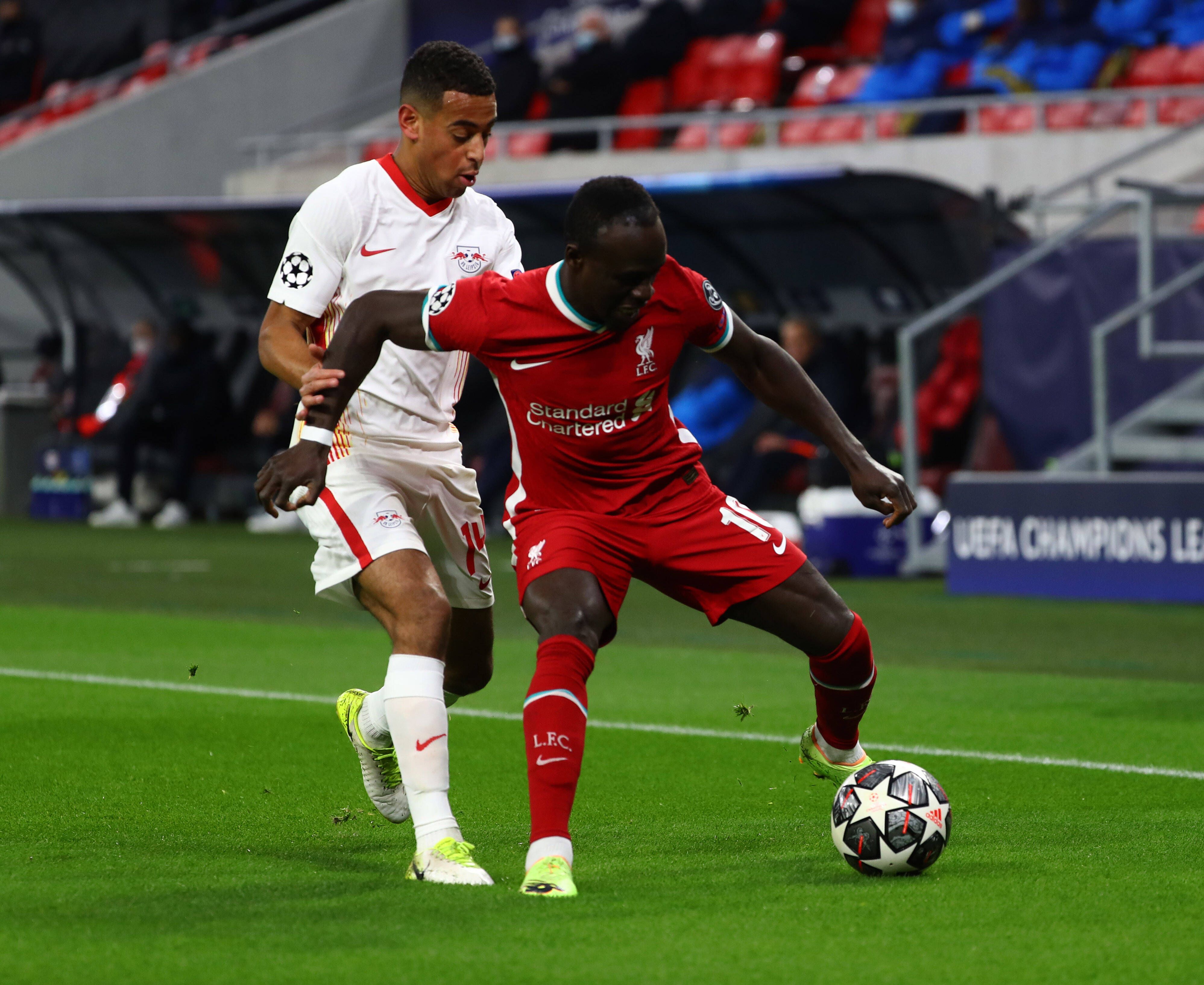 Liverpool gegen RB Leipzig. 