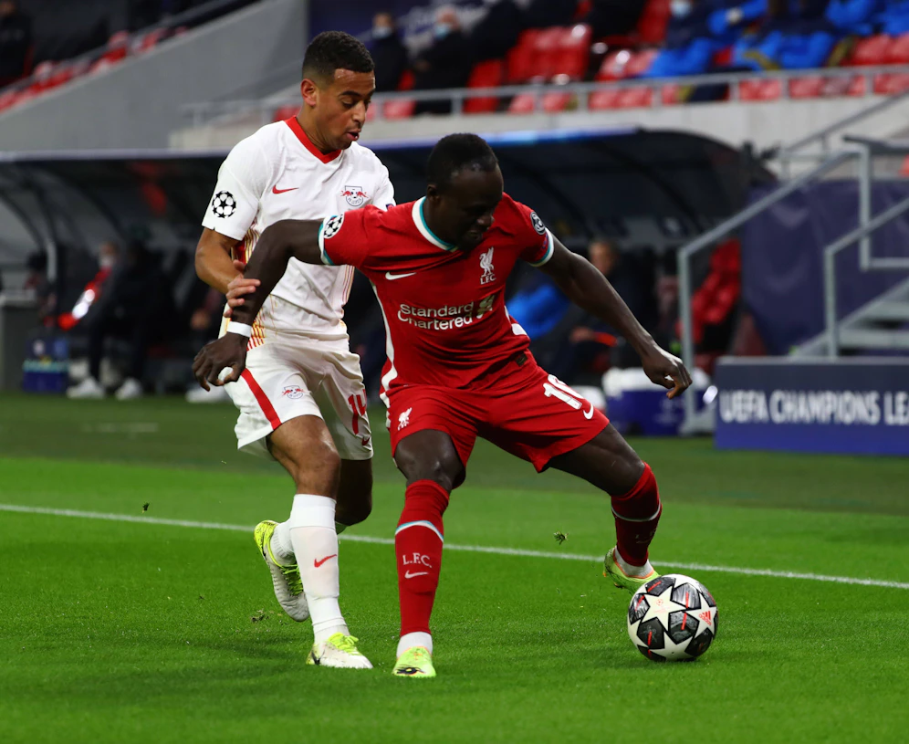 Liverpool gegen RB Leipzig. 