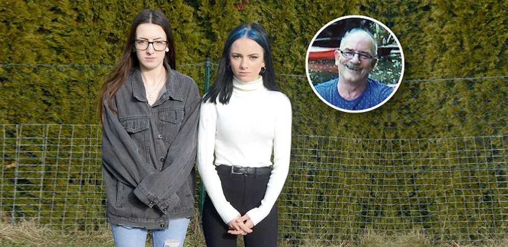 Sabrina und Laura (v.l.) haben ihren Papa Wolfgang verloren. Sie sitzen nun alleine auf einem Berg Schulden.