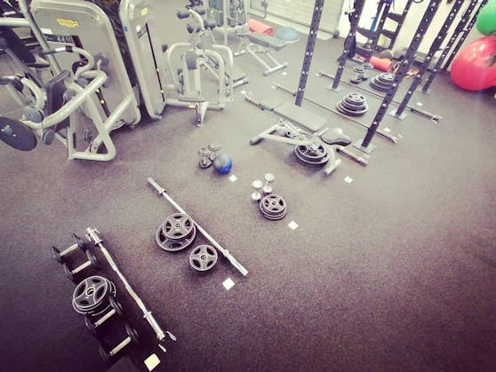 Das "Atvero" Fitnessstudio ist seit Monaten zu.