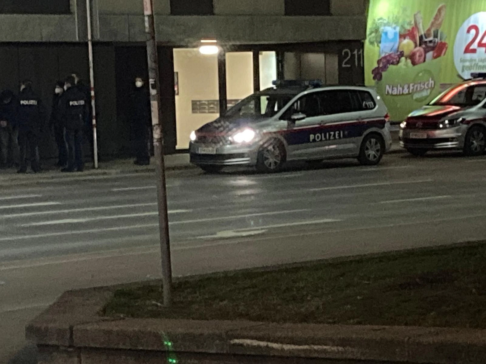 Die Polizei war vor Ort.