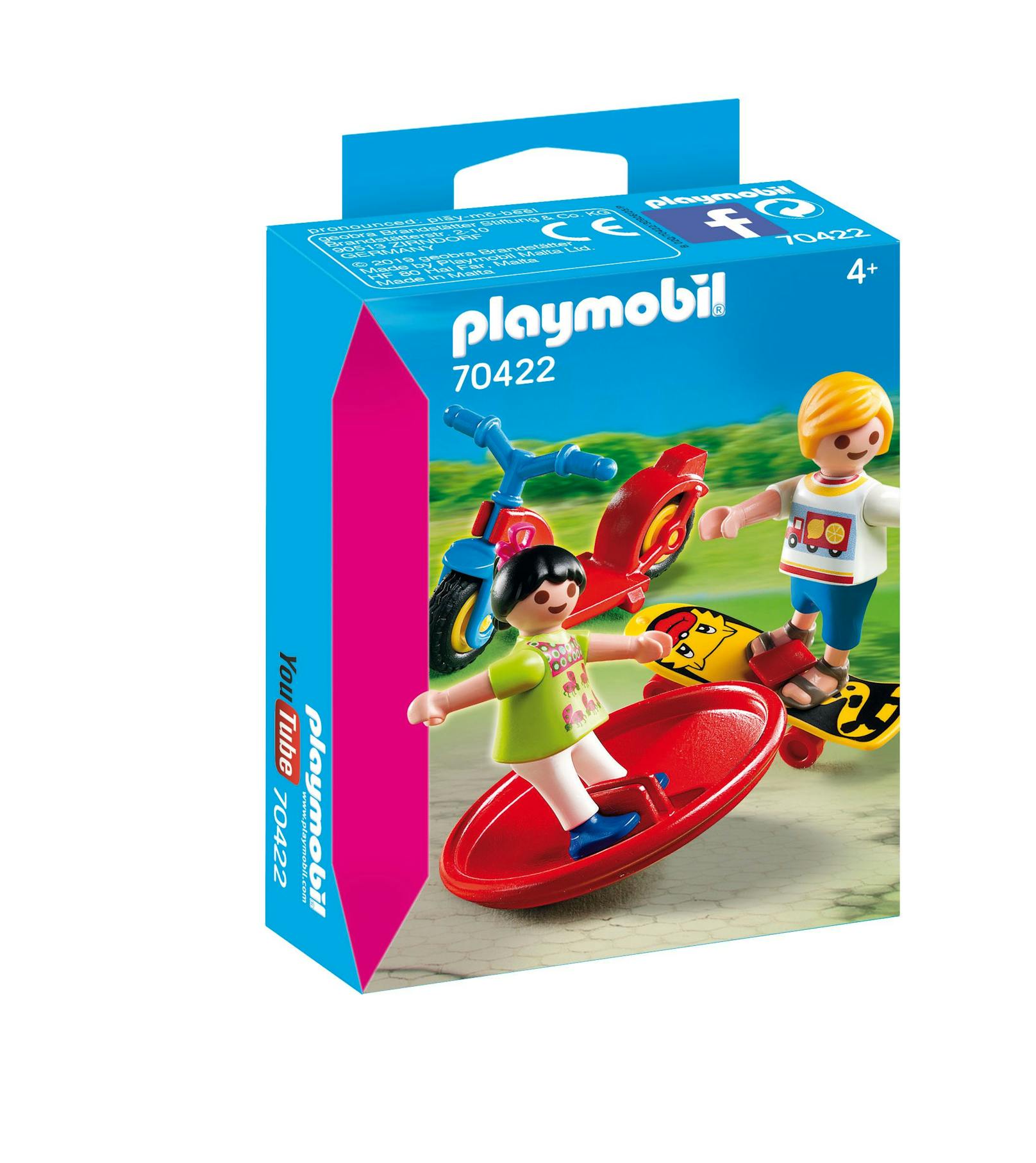 Playmobil Kinder mit Spielgeräten