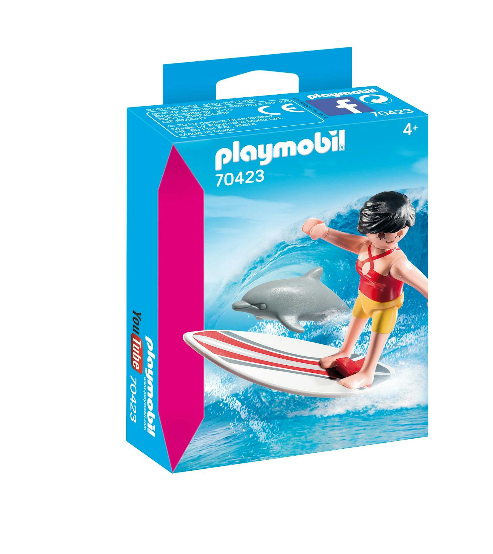 Playmobil Surferin mit Delfin