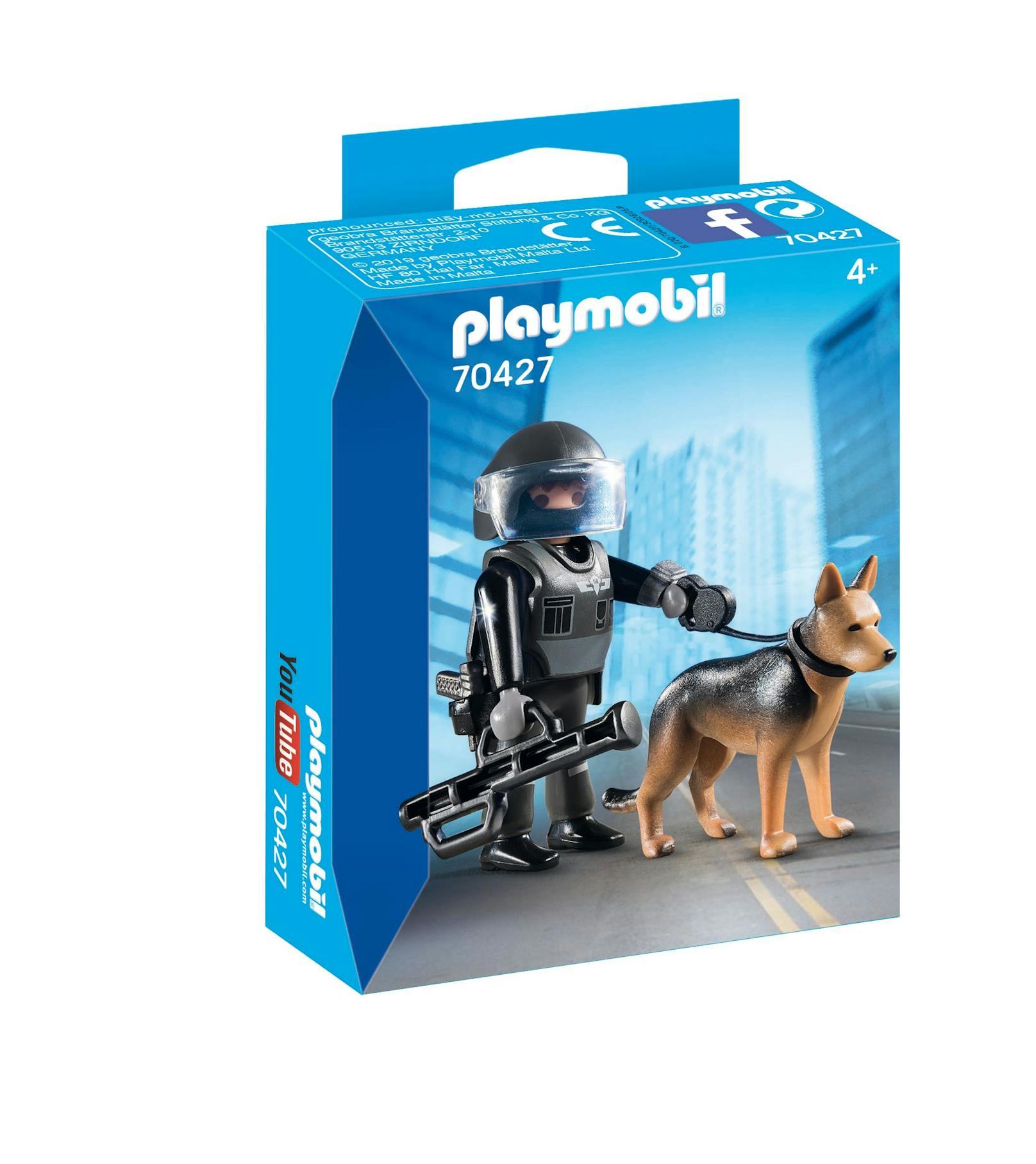 Playmobil Polizist mit Hund