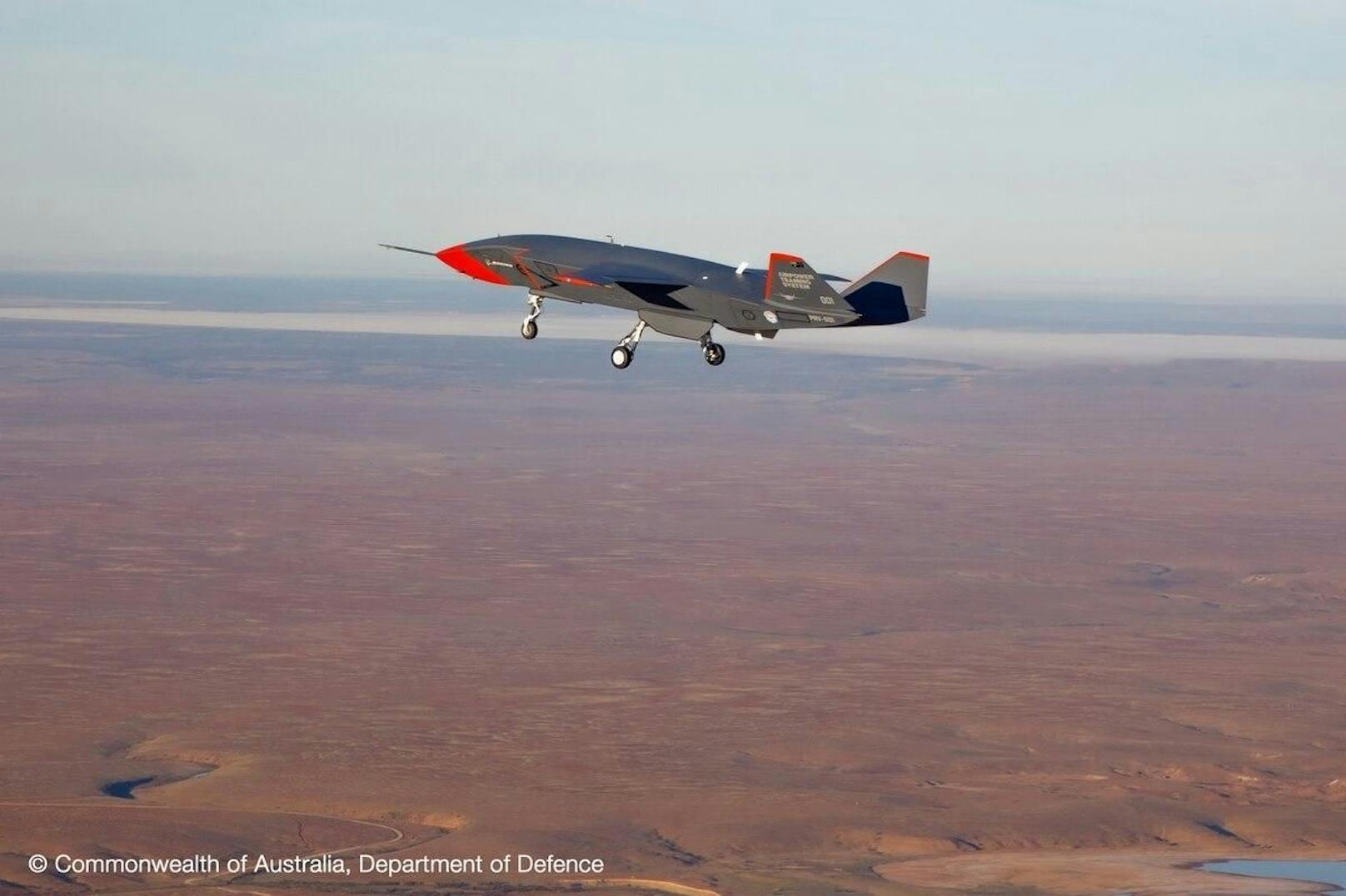 Auch in Australien laufen Tests mit Drohnen. Die Royal Australian Air Force hat sechs Stück bei Boeing bestellt.