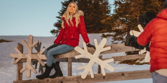 Beatrice Körmer drehte das Video zu ihrem Weihnachtssong "Once a year" schon jetzt.