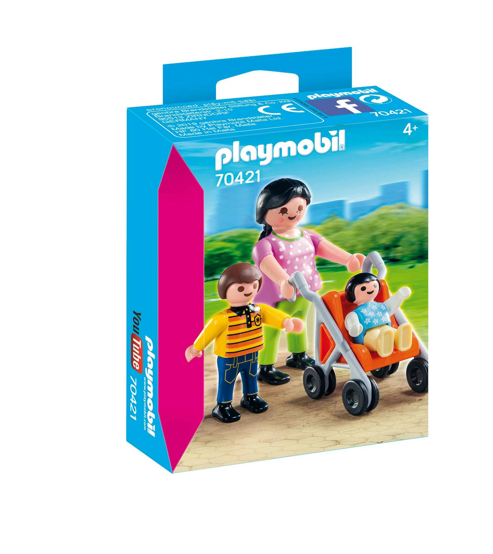 Playmobil Mutter mit Kindern