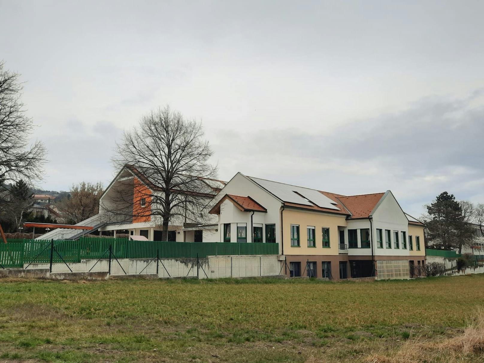 In diesem Kindergarten in Großhöflein (Eisenstadt-Umgebung) kam es zu dem Unglück.