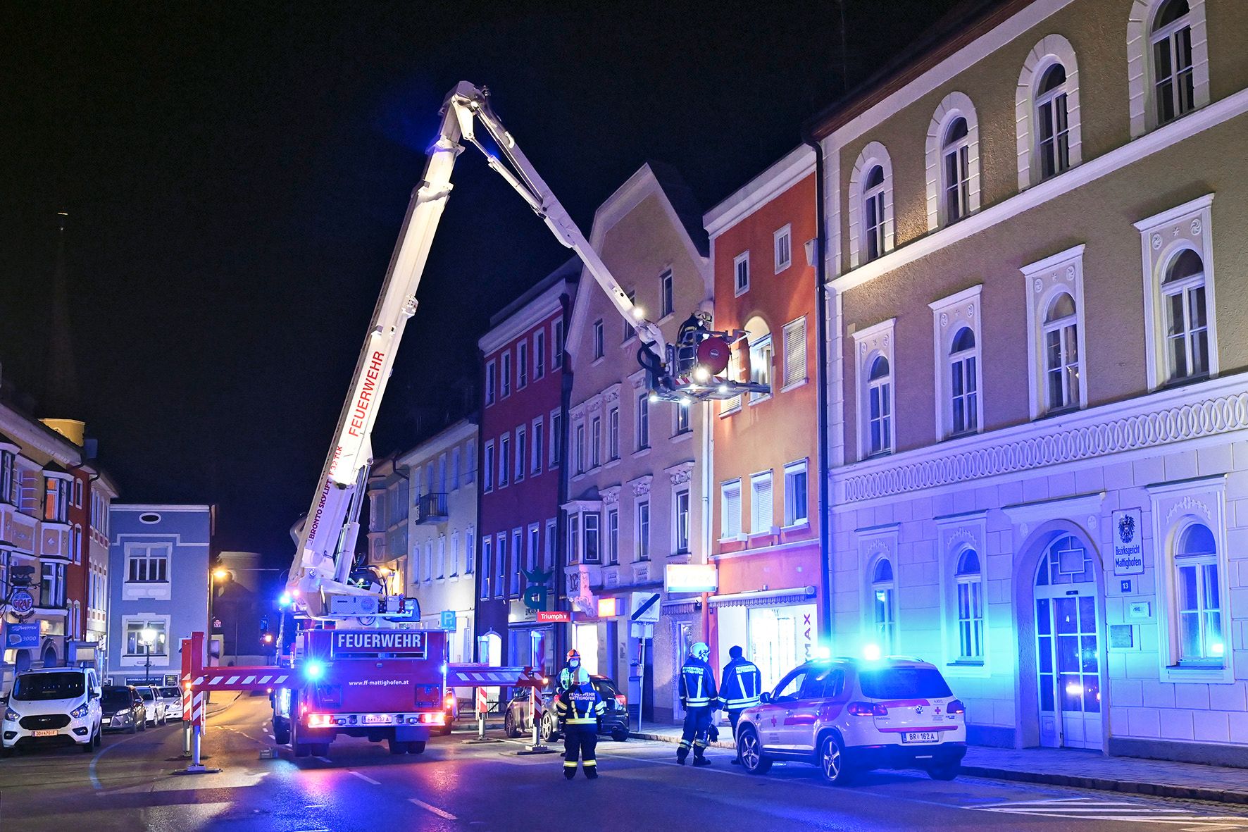 In Mattighofen wurde einer Pensionistin das Leben gerettet.