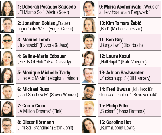 Das sind die Kandidaten der neuen Folge.