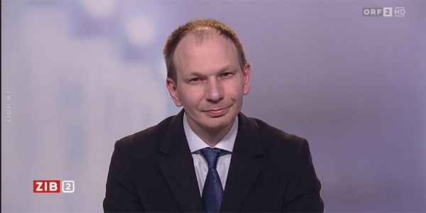 Markus Zeitlinger von der MedUni Wien im AstraZeneca-Gespräch in der ORF-"ZiB 2".