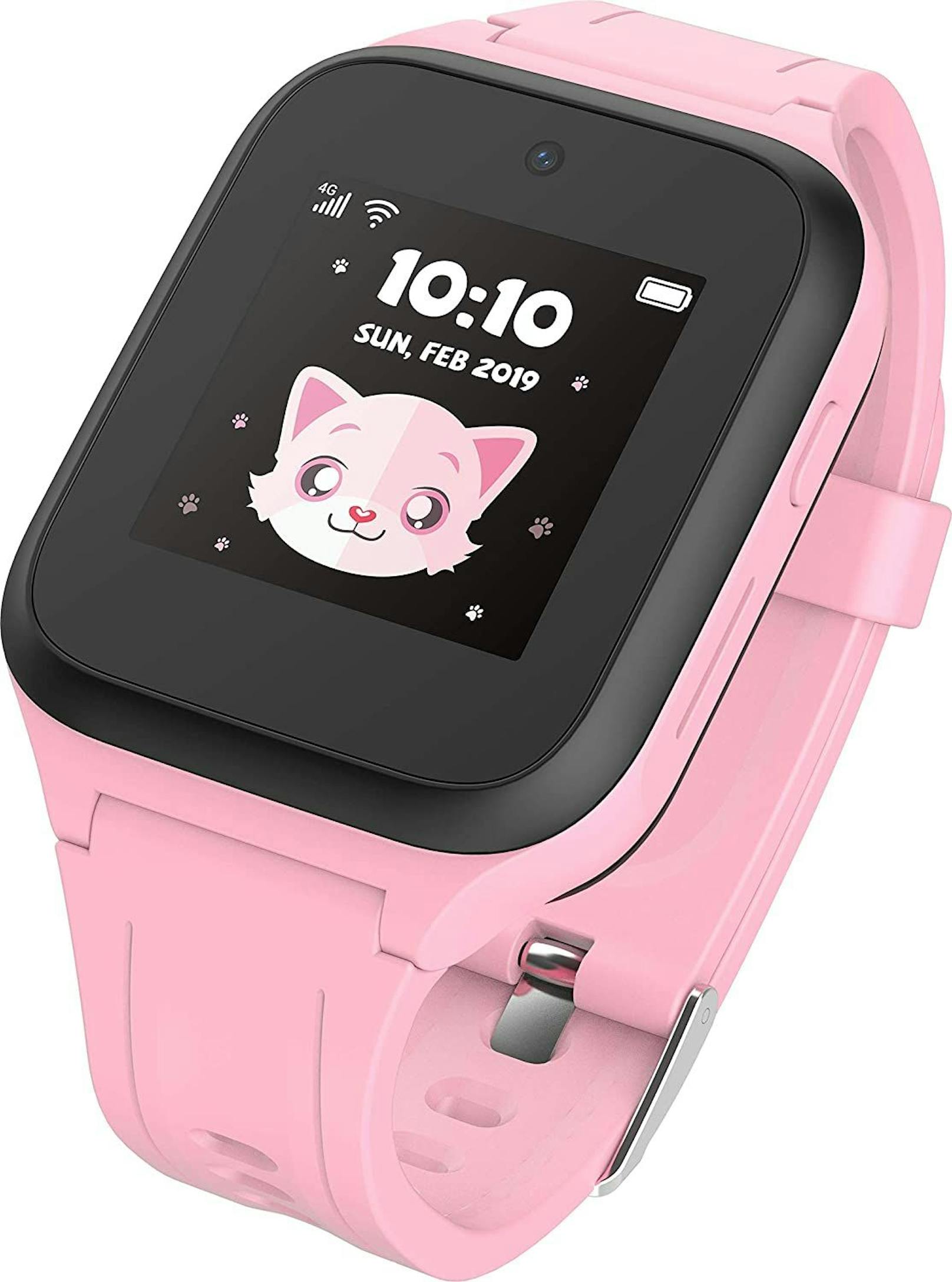 Smartwatch für Kids mit GPS-Standort, SOS-Knopf und Telefonie-Funktion.