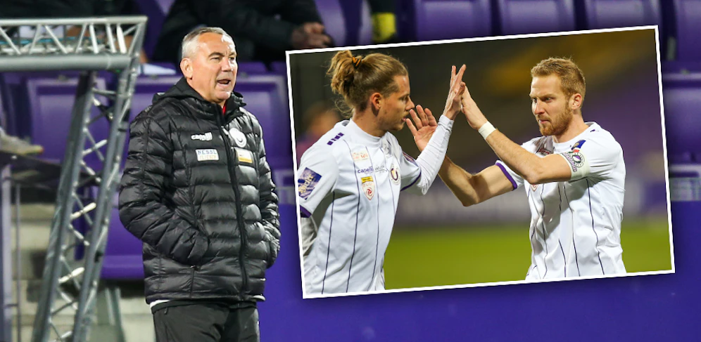 Peter Pacult coacht seine Klagenfurter zum Sieg 
