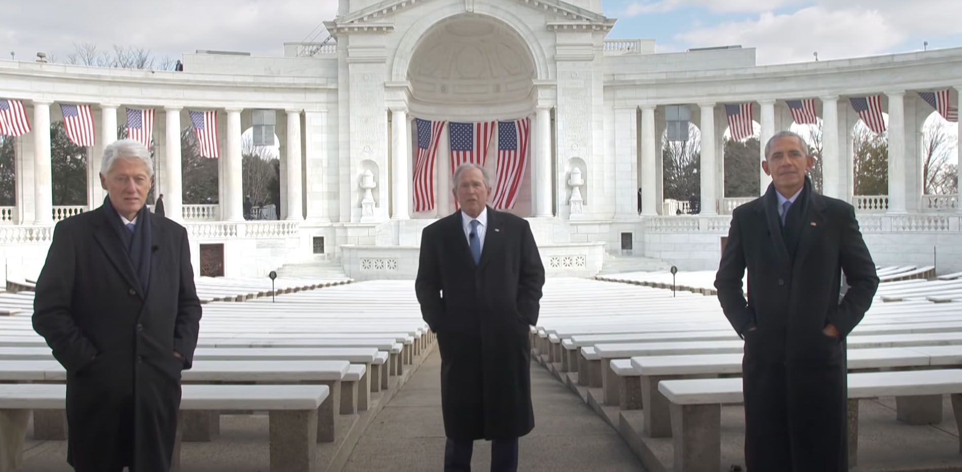 Impf-Appell: Bill Clinton, George W. Bush, Barack Obama