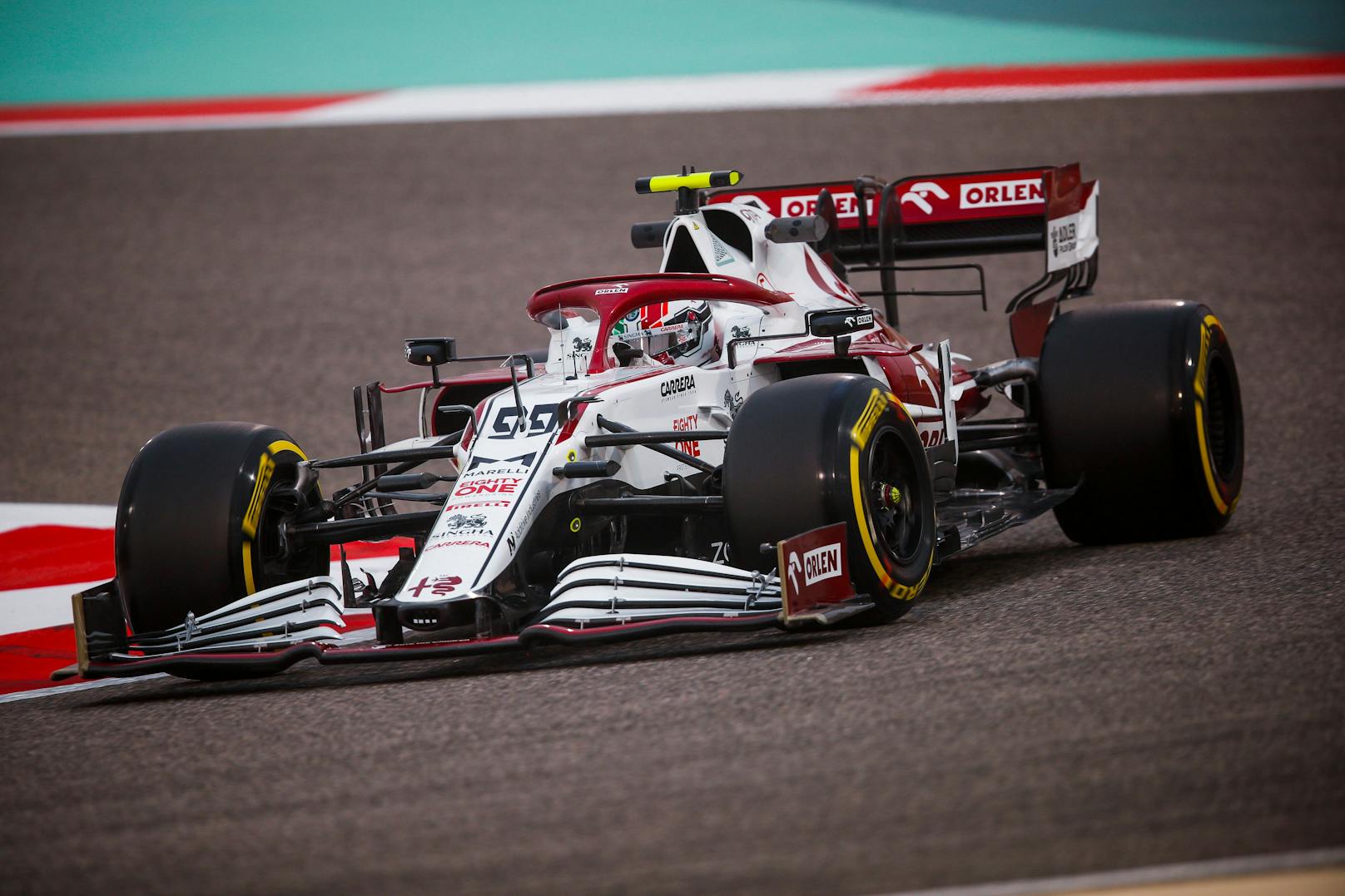 Kimi Räikkönen und Alpha Romeo vertrauen auf klassisches Rot-Weiß.