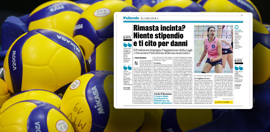 Lara Lugli wurde angezeigt. 