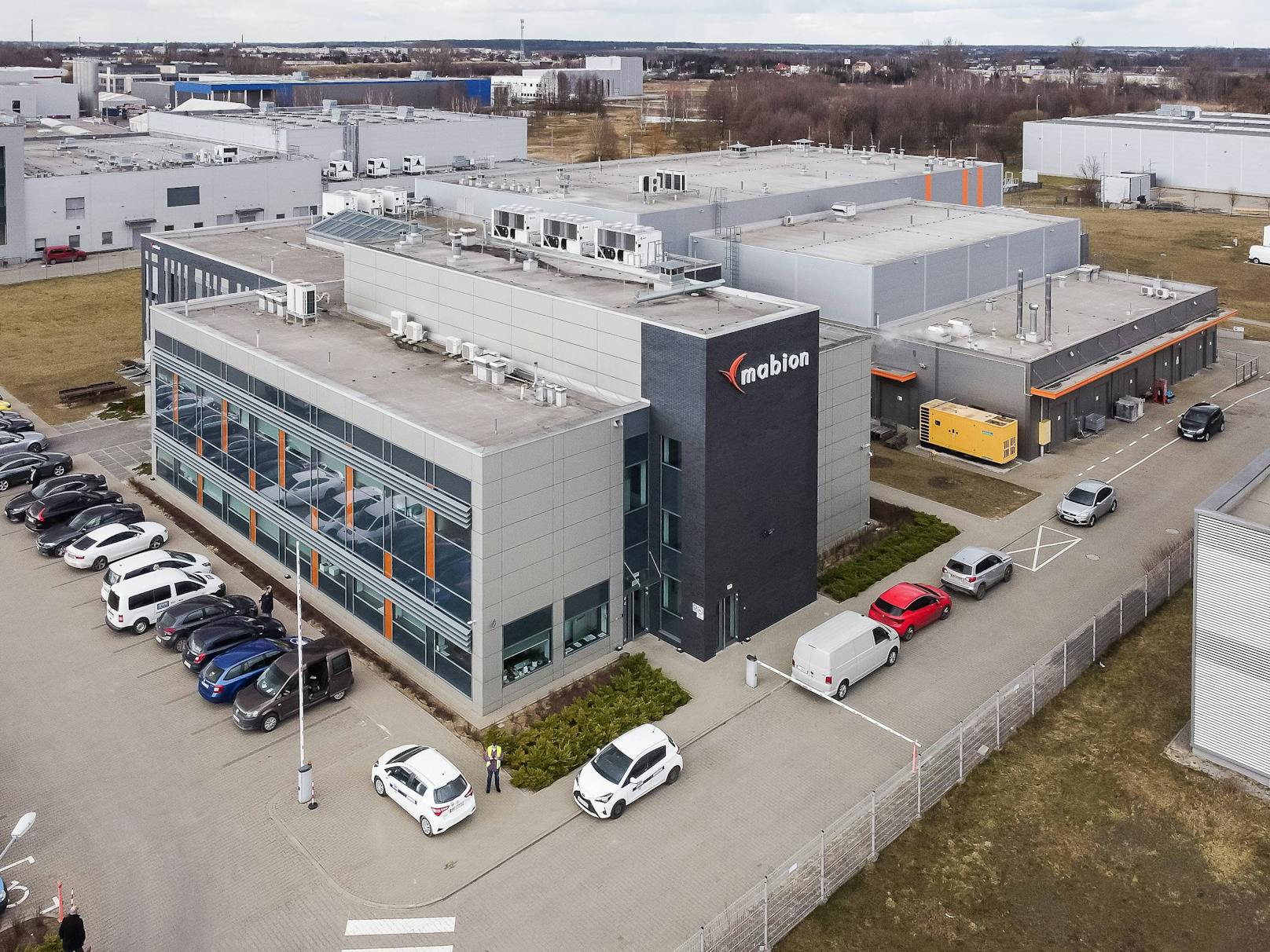 Blick auf das Labor des Biotech-Unternehmen Mabion in Polen. Unter anderem hier wird das Novavax-Corona-Vakzin hergestellt.
