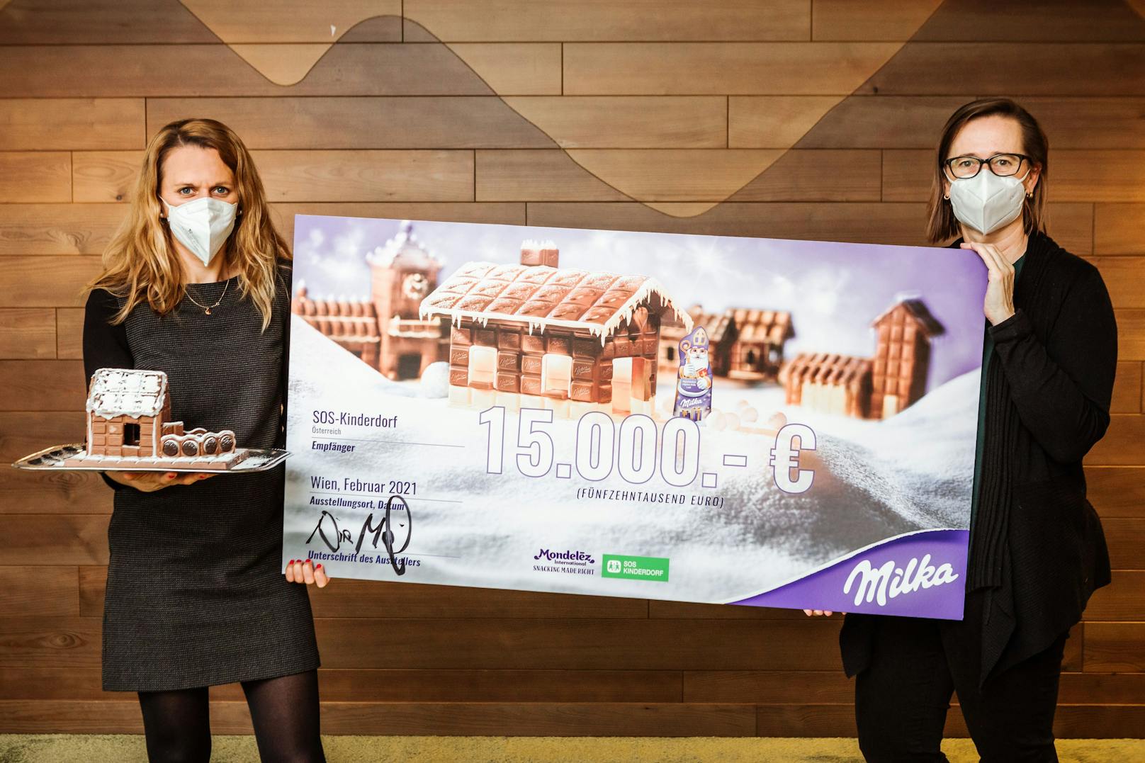 Milka unterstützt mit 15.000 Euro das SOS-Kinderdorf