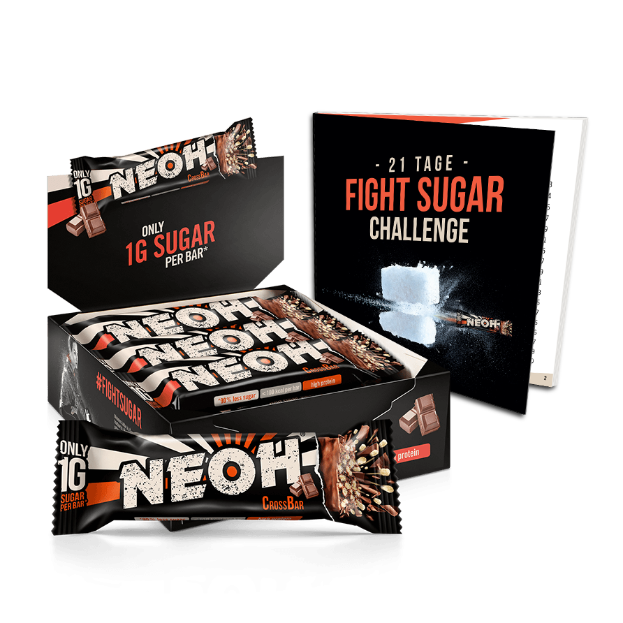 Die Neoh-Riegel enthalten nur 1 Gramm Zucker.