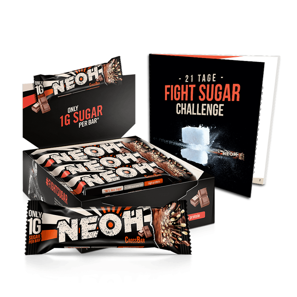 Die Neoh-Riegel enthalten nur 1 Gramm Zucker.