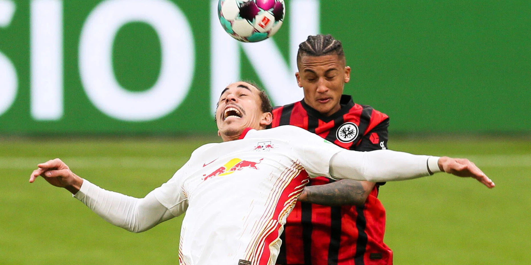 Leipzig und Frankfurt trennten sich 1:1.