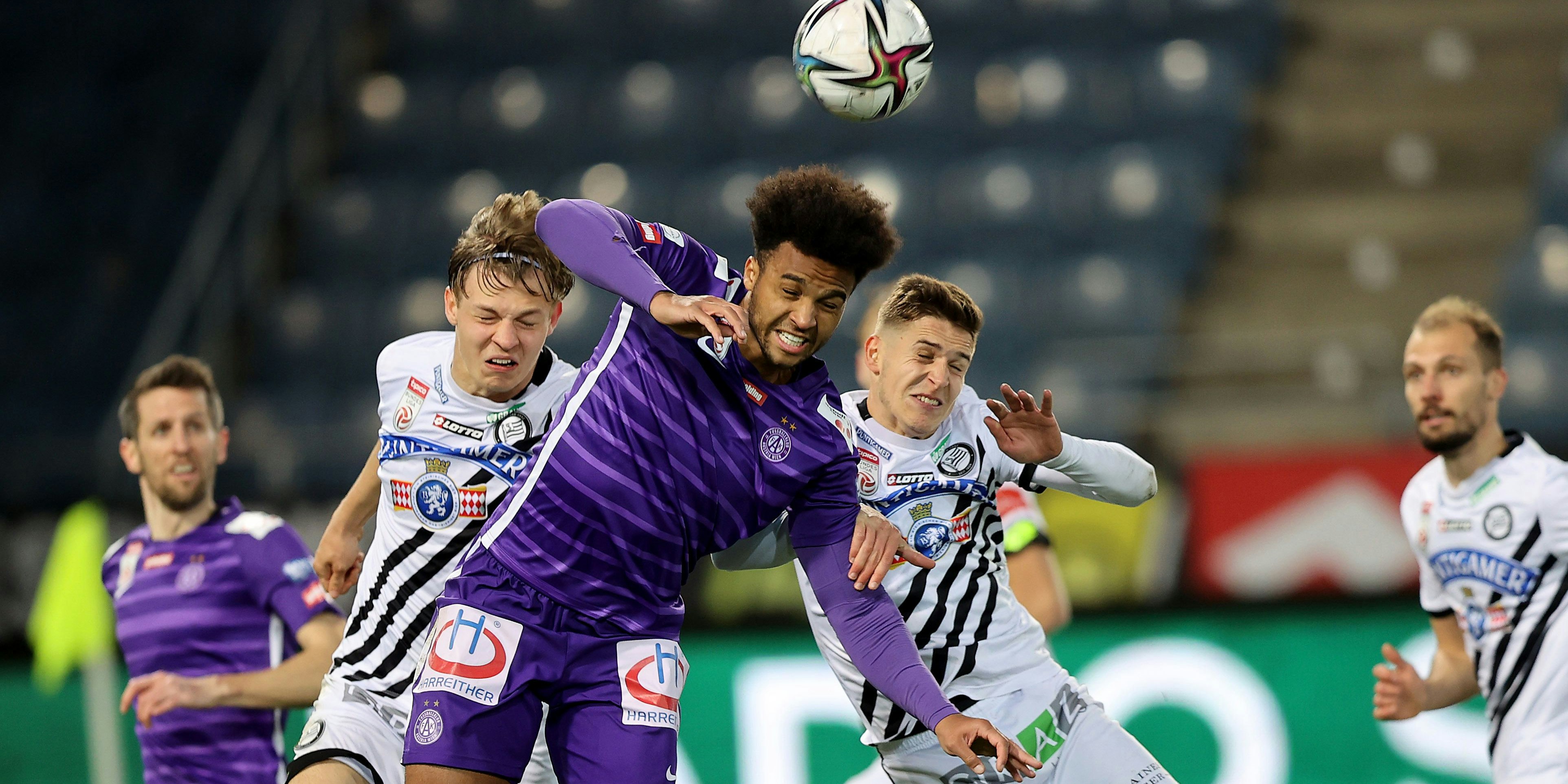 Die Austria ging in Graz spät k.o.