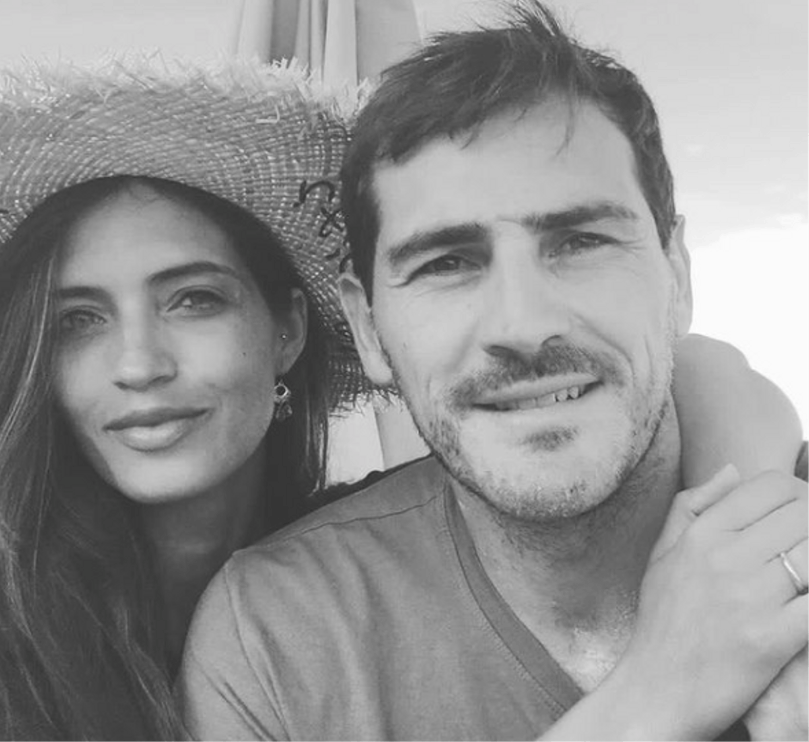 Ex-Welttorhüter Iker Casillas mit Sara Carbonero.