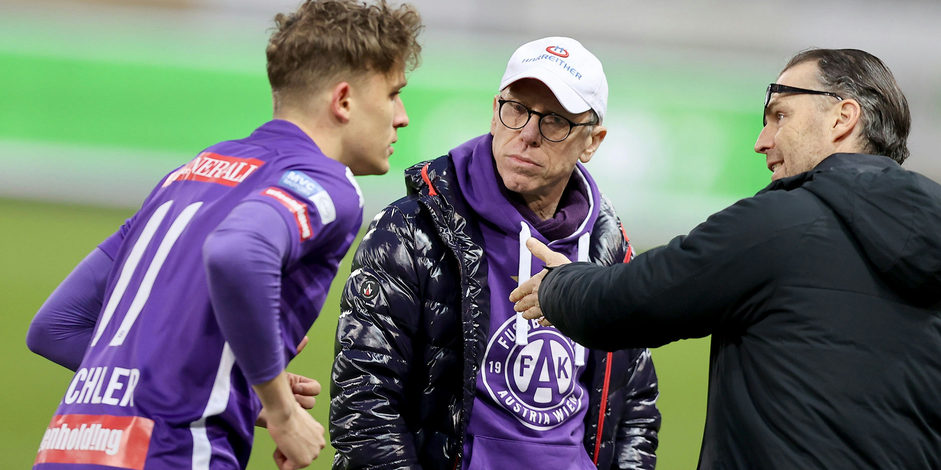 Die Austria muss wie im Vorjahr ins untere Playoff.