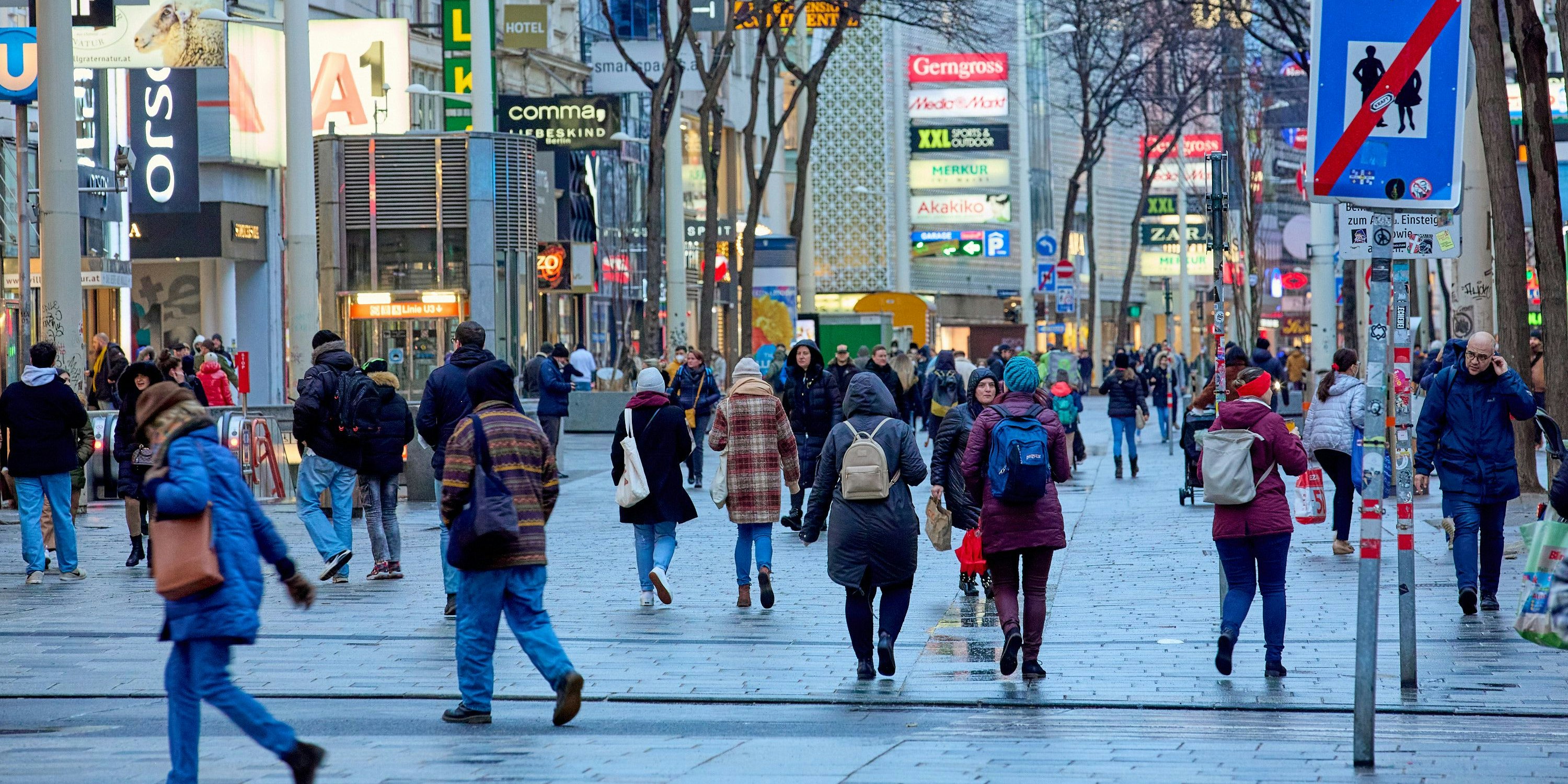 Wien hat eine 7-Tages-Inzidenz von 268,1