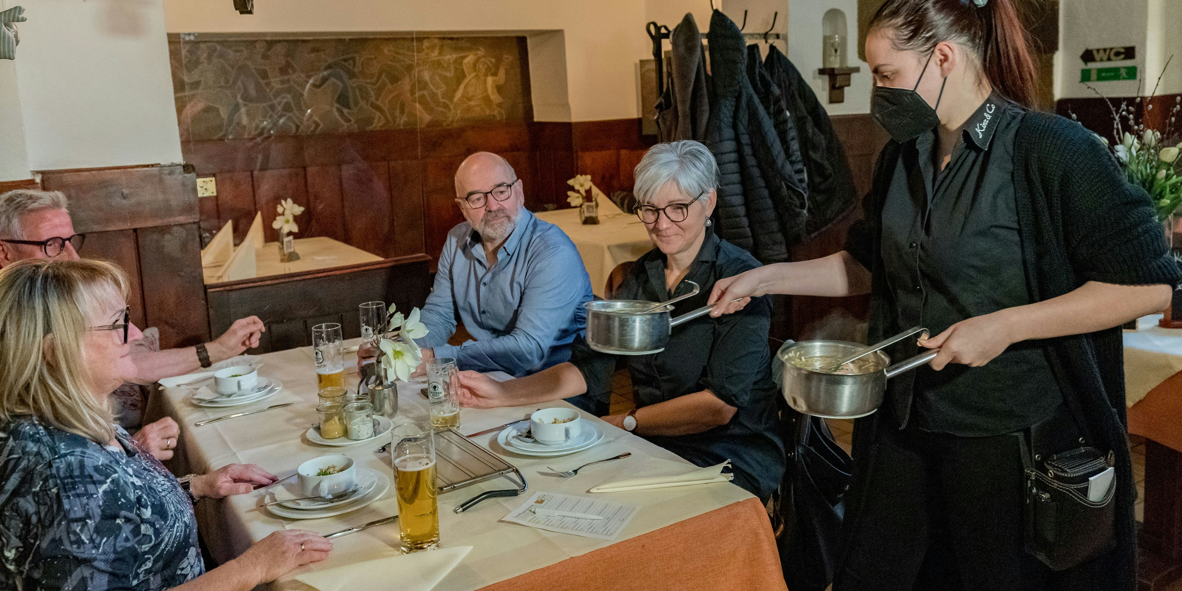 Die Gastronomie öffnete am Montag in Vorarlberg wieder.