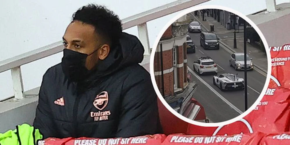 Pierre Emerick Aubameyang musste im Nordlondon-Derby auf der Bank schmoren.