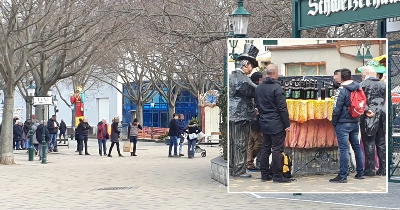 Vor diesem beliebten Wiener Lokal wurde am Montag Schlange gestanden