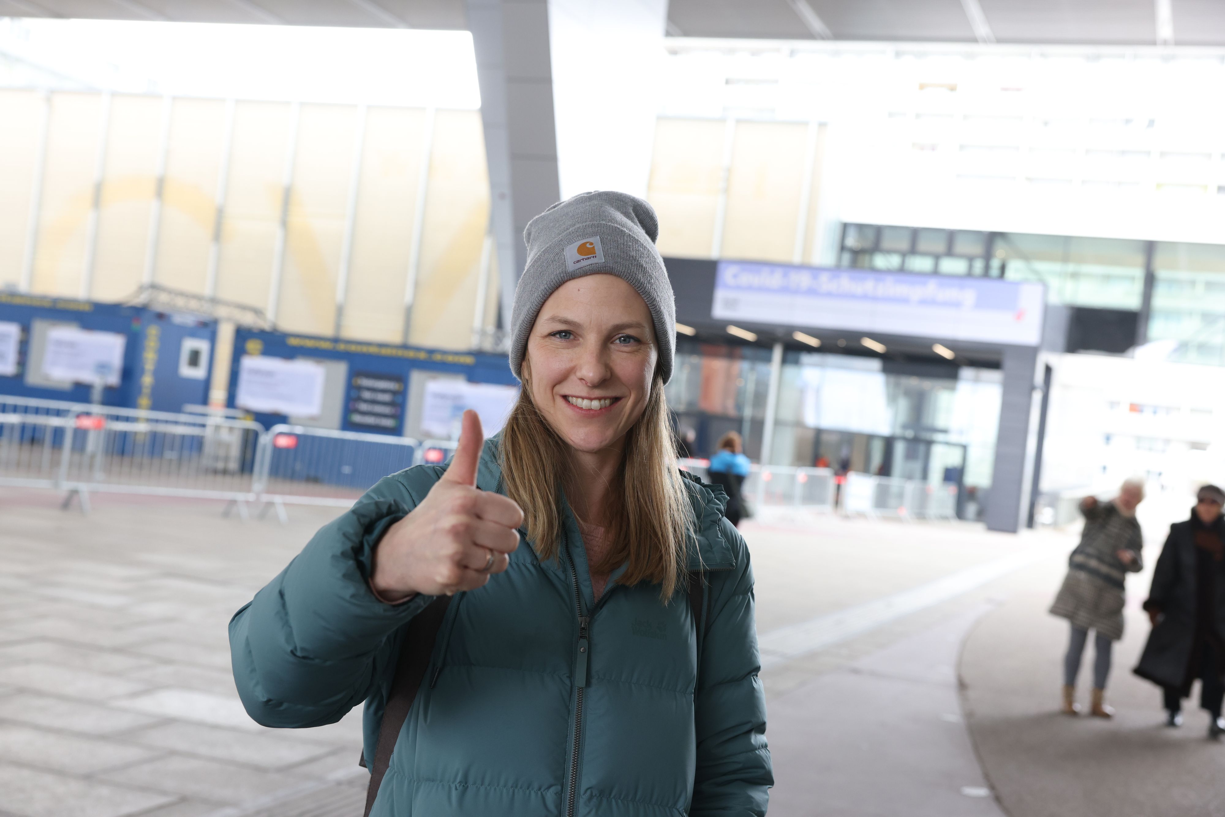 Lehrerin Maria R. (38) wurde am Dienstag mit AstraZeneca geimpft.