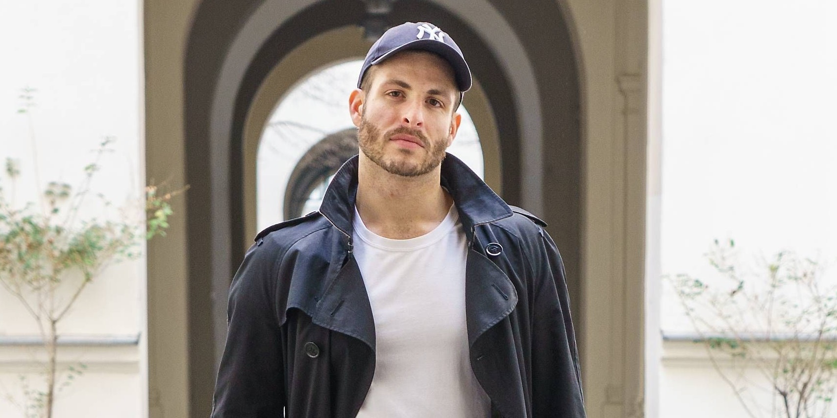 Max Ortner beim Spaziergang mit "Heute".