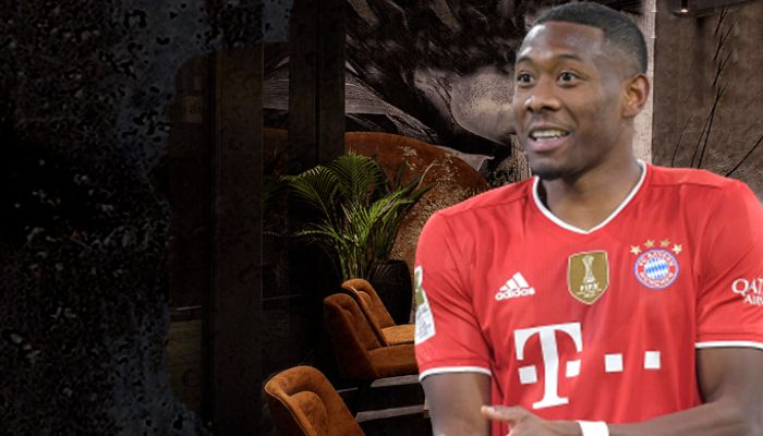 David Alaba eröffnet Lokal in Wien