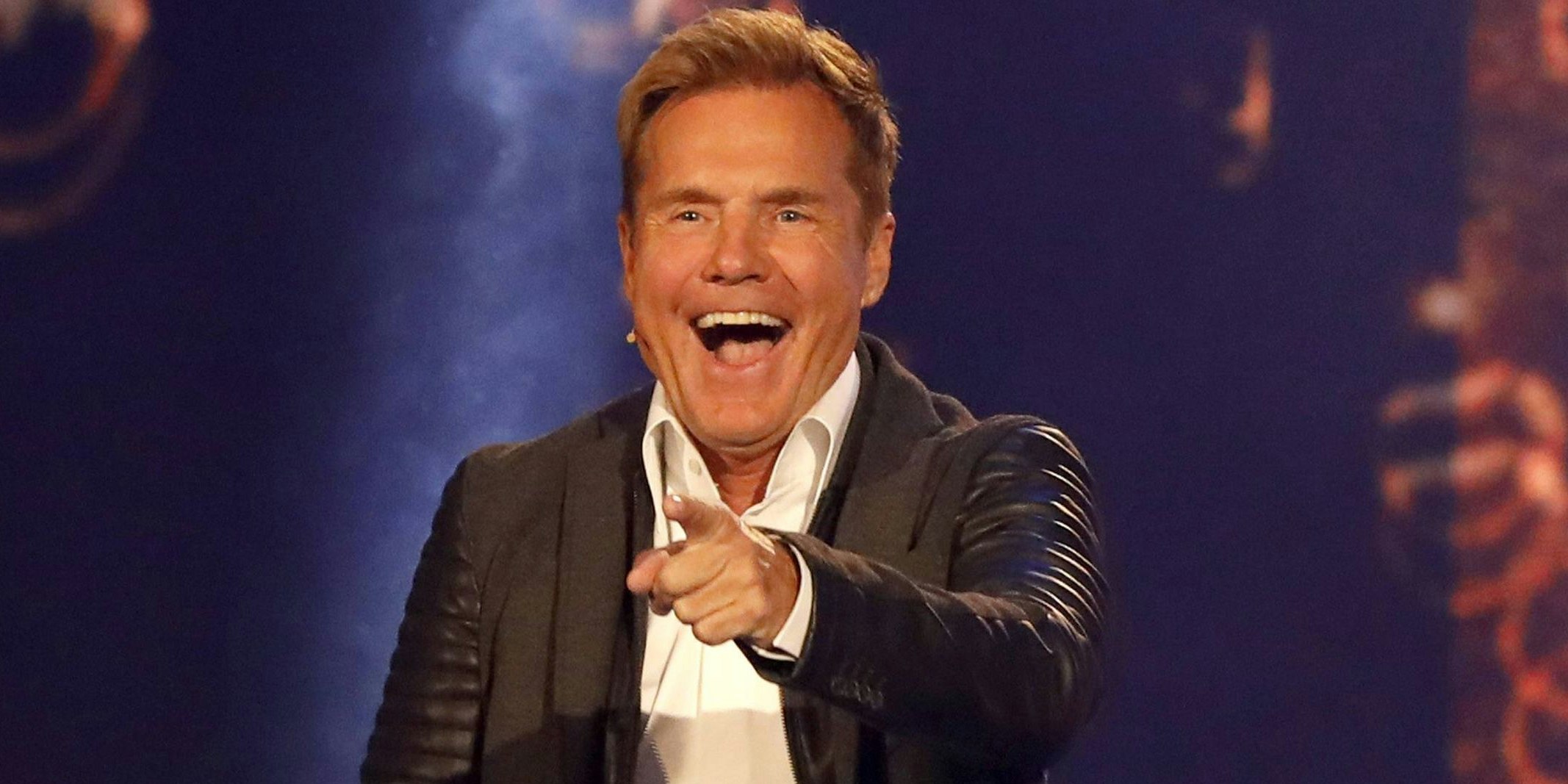  Dieter Bohlen freut sich.