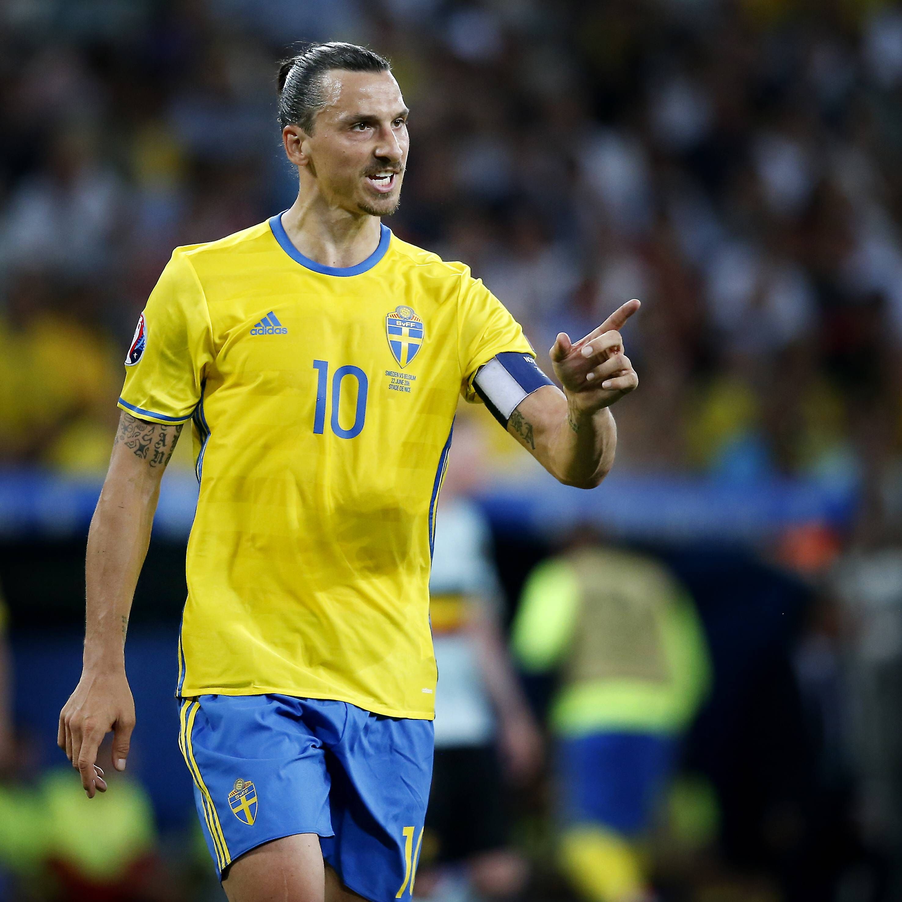 Zlatan Ibrahimovic geht wieder im Schweden-Trikot auf Torejagd.