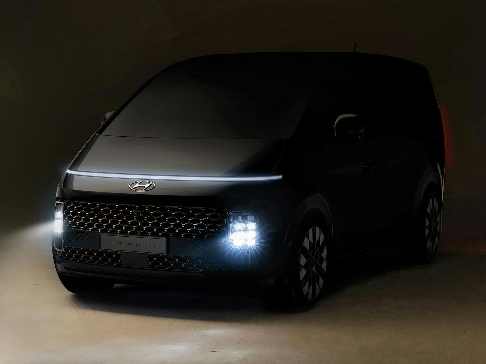 Futuristisches Design beim neuen Hyundai Staria