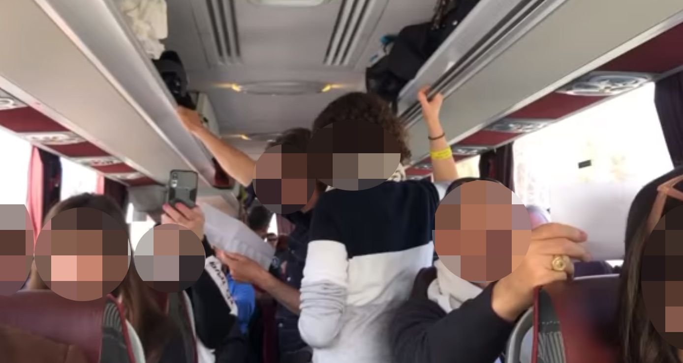 Im Bud wurden keine Masken getragen.