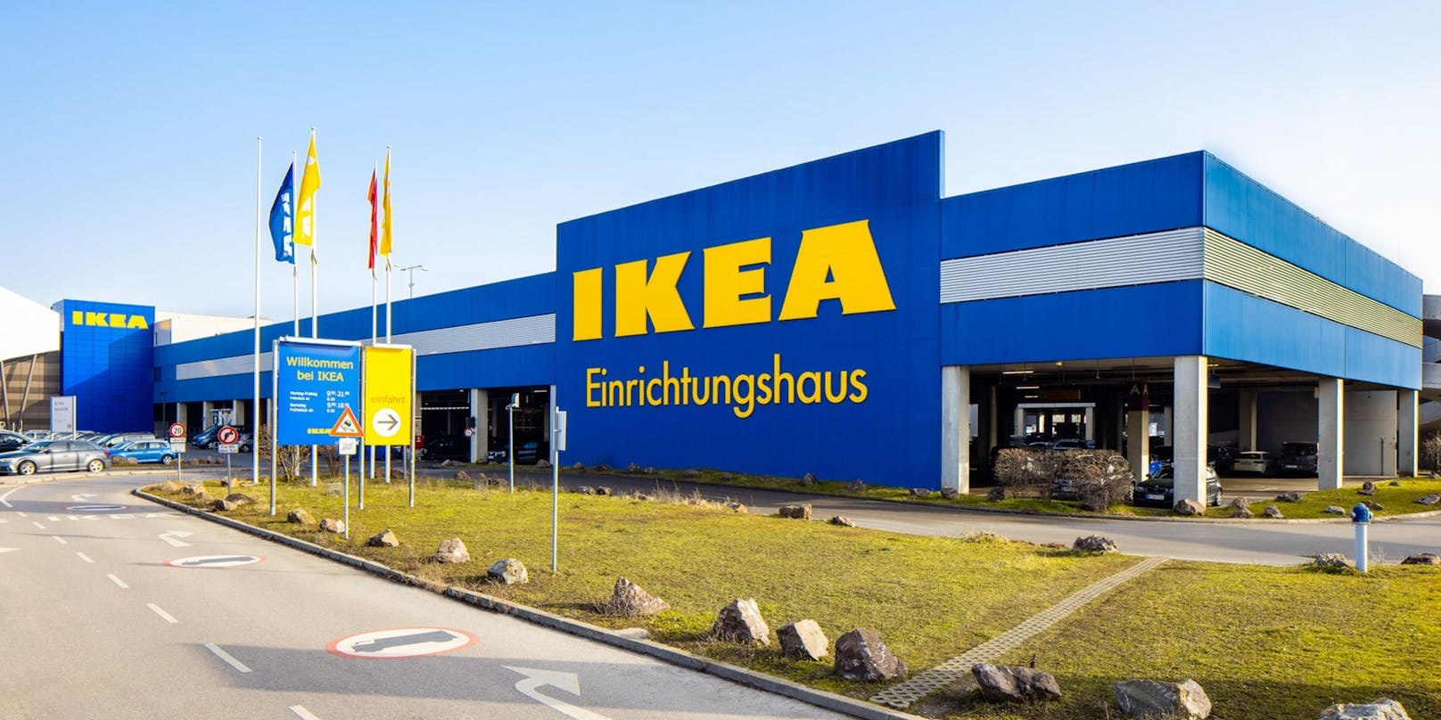 Ikea bleibt während des Umbaus offen.